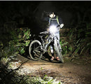 Farol para Bike com velocímetro e buzina