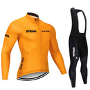 Super Kit Camisa + Bretelle STRAVA (manga longa)