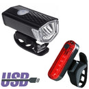 Farol bike + luz traseira