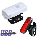 Farol bike + luz traseira
