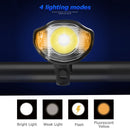 Farol para Bike com velocímetro e buzina