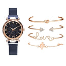 Relógio LVPAI + 4 pulseiras