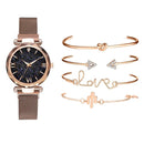 Relógio LVPAI + 4 pulseiras