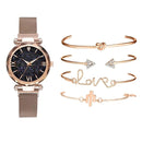 Relógio LVPAI + 4 pulseiras