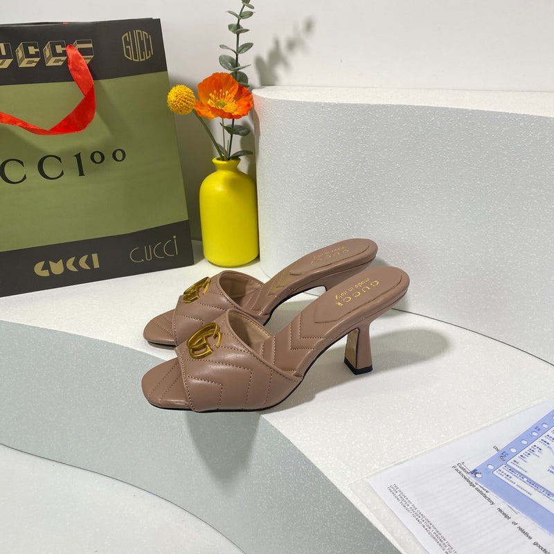 Gucci GG Marmont Mid-Heel