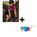 Macaquinho Ciclismo + Óculos Brosailyang