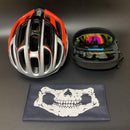 Kit Capacete + óculos (+3 Lentes)