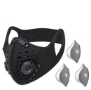 Máscara Esportiva com Filtro de Carvão Ativado Anti-Poluição (Corrida e Ciclismo) WEST BIKING