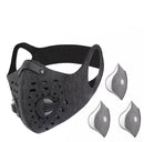 Máscara Esportiva com Filtro de Carvão Ativado Anti-Poluição (Corrida e Ciclismo) WEST BIKING