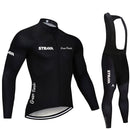Super Kit Camisa + Bretelle STRAVA (manga longa)