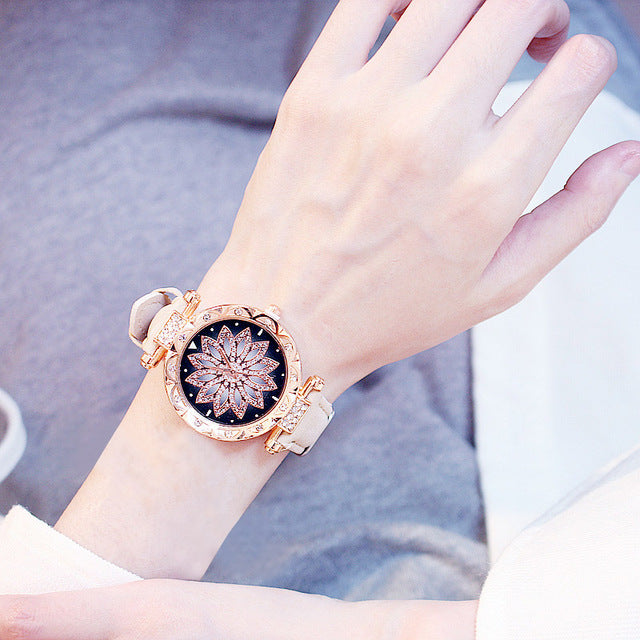 Relógio + Bracelete Céu Estrelado