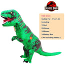 Fantasia de Dinossauro T REX Inflável | Adulto e Criança